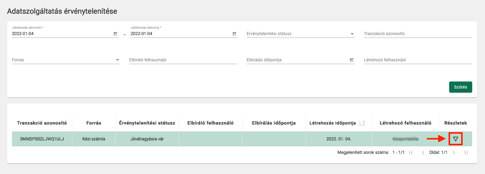 NAV Online Számla adatszolgáltatás nyilatkozat